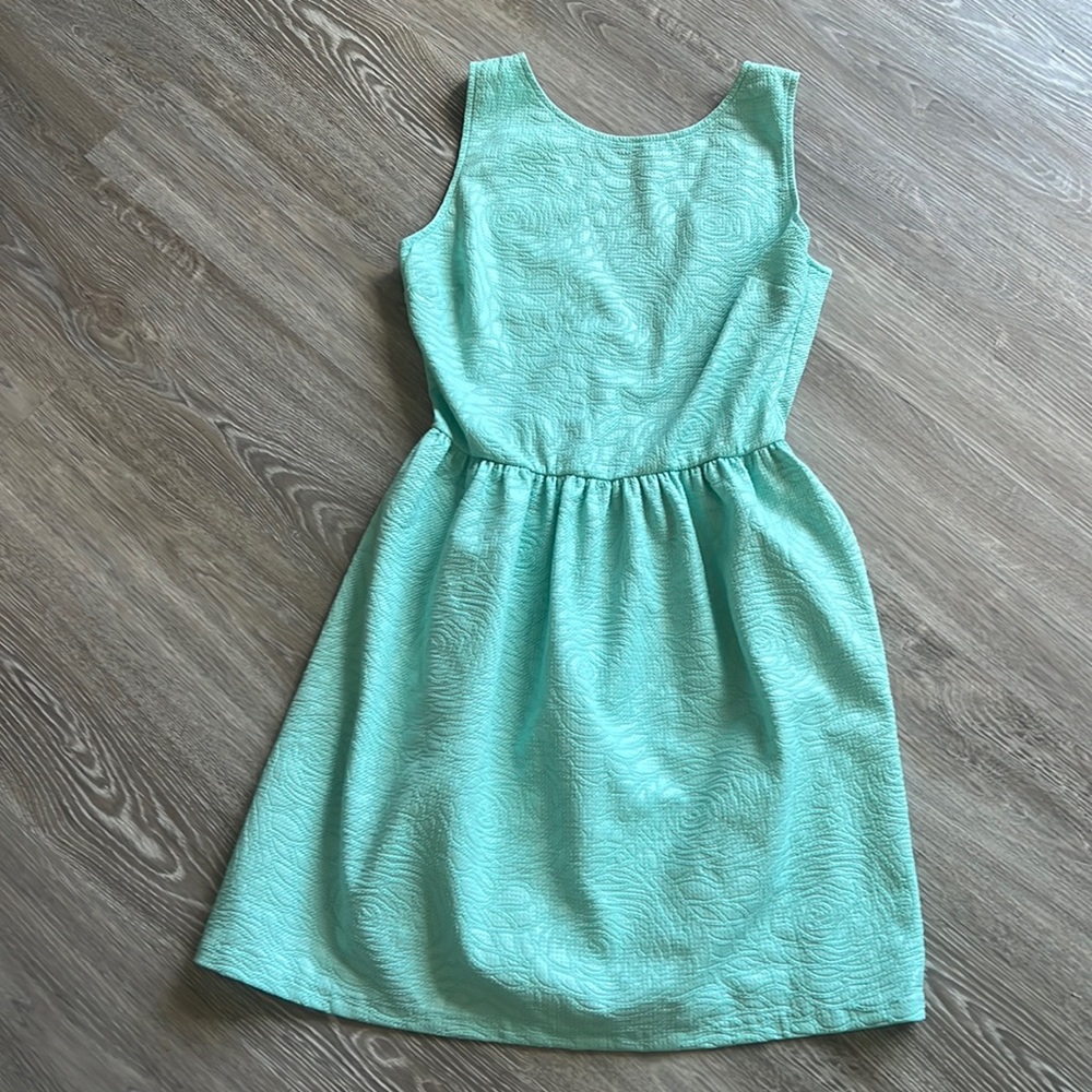 Teal dress